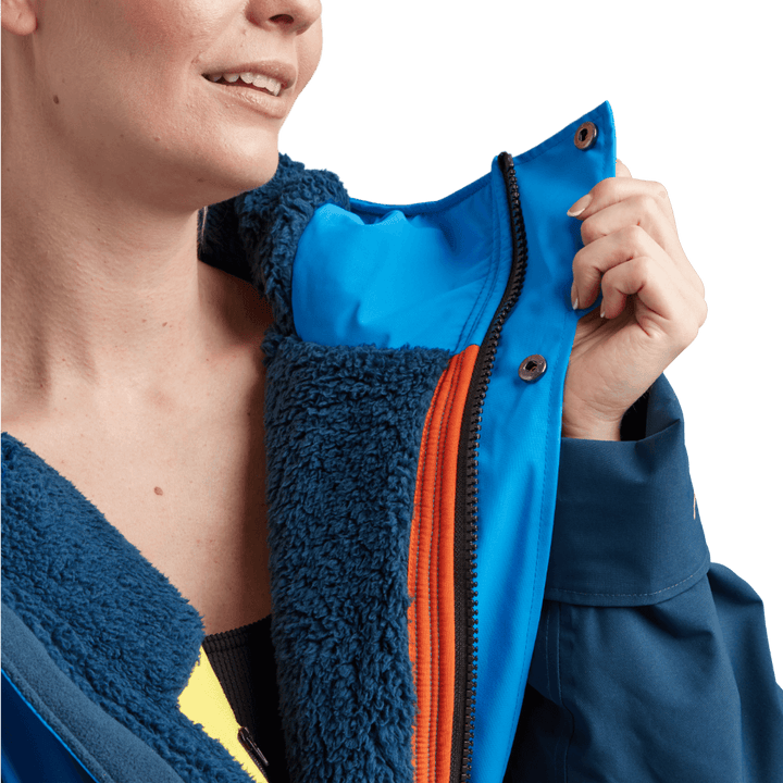 Women's Long Sleeve Recovered Dry Changing Robe Alter Evo - Marine