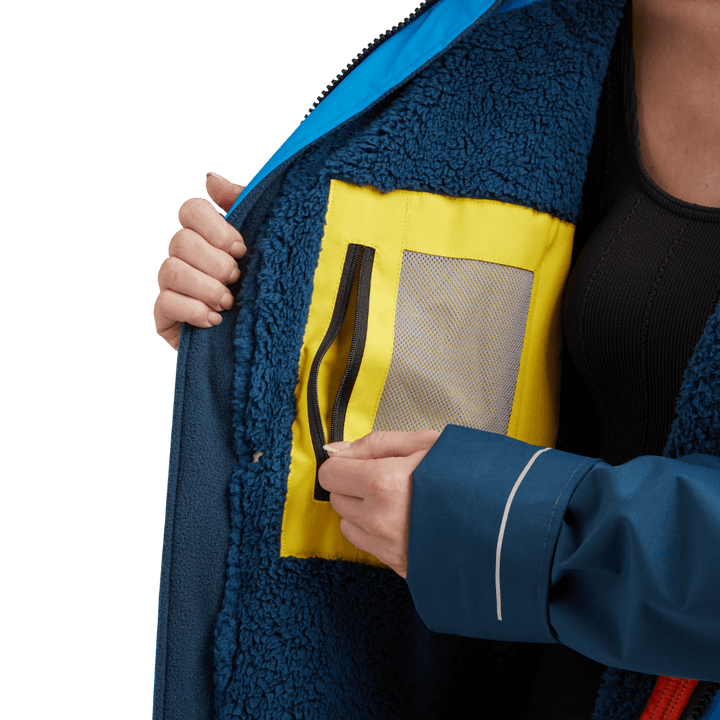 Women's Long Sleeve Recovered Dry Changing Robe Alter Evo - Marine