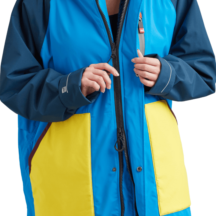 Women's Long Sleeve Recovered Dry Changing Robe Alter Evo - Marine