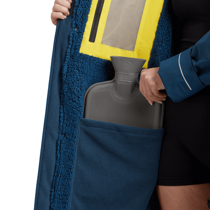 Women's Long Sleeve Recovered Dry Changing Robe Alter Evo - Marine