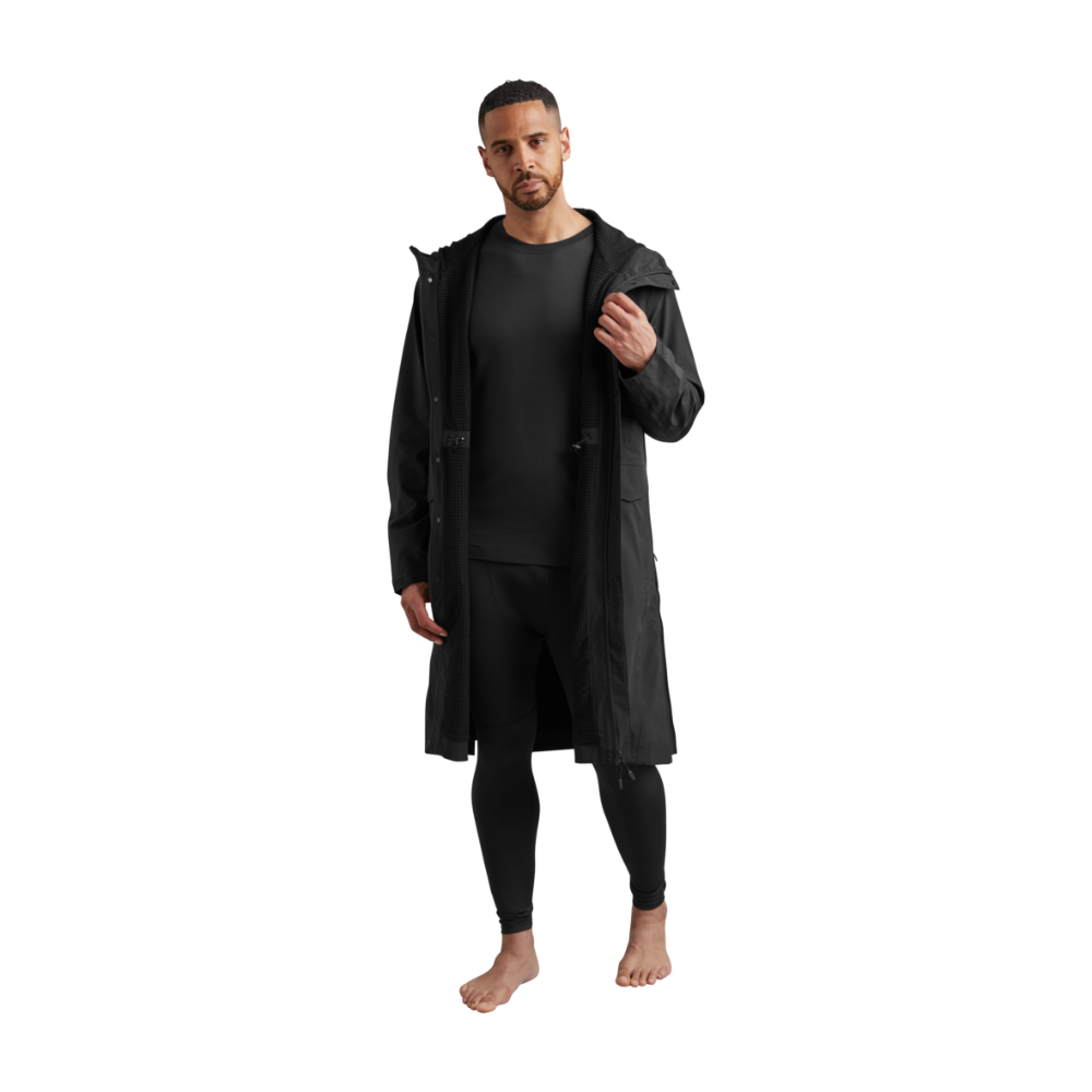 Obsidian Robe Men's Pursuit Waterproof Lightweight Changing Robe Jacket - Obsidian B ...