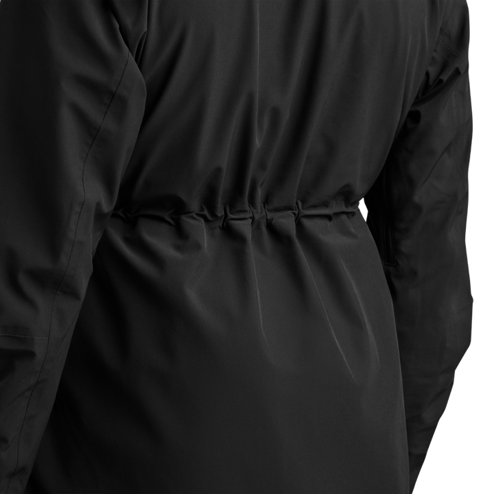 Men's Pursuit Waterproof Lightweight Changing Robe Jacket - Obsidian Black