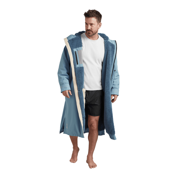 Men's Long Sleeve Waterproof Dry Changing Robe Alter Evo - Alpine Blue