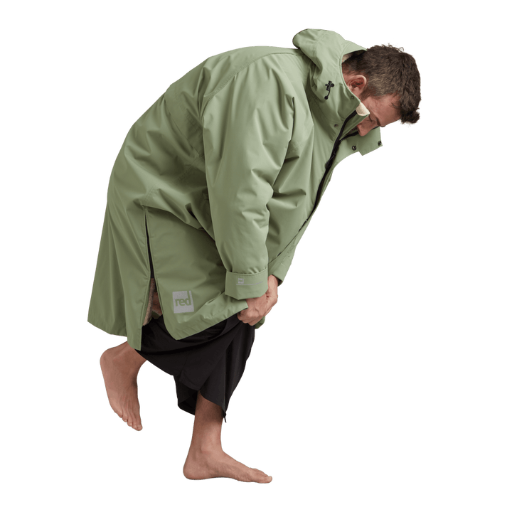 Men's Long Sleeve Waterproof Dry Changing Robe Alter Evo - Sage Green
