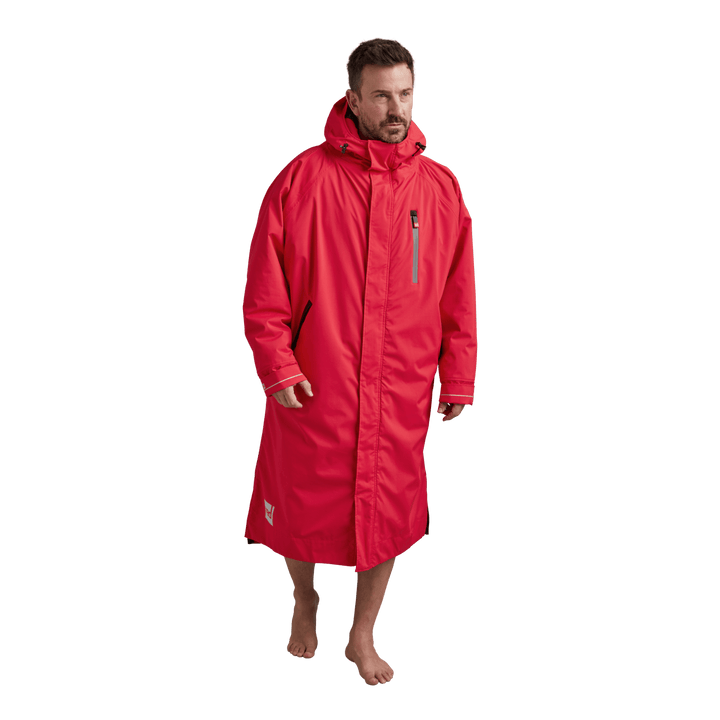 Men's Long Sleeve Waterproof Dry Changing Robe Alter Evo - Siren Red
