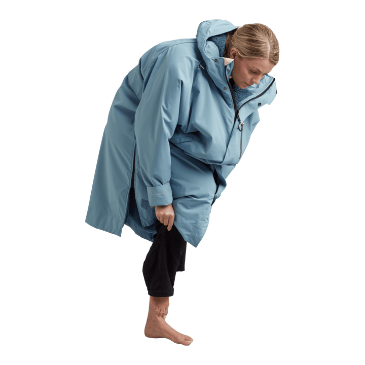 Women's Long Sleeve Waterproof Dry Changing Robe Alter Evo - Alpine Blue