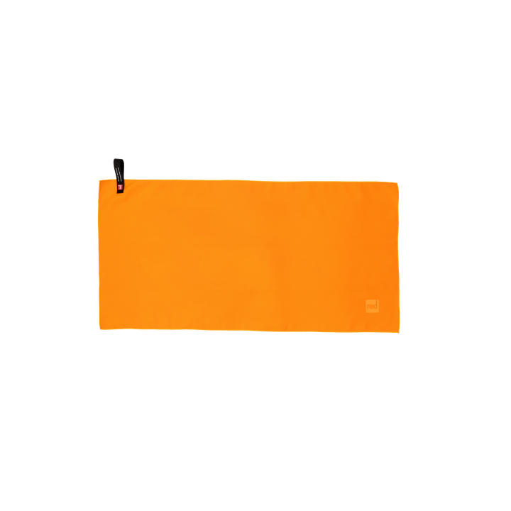 Compact Quick Dry Microfibre Adventure Towel 80 x 40cm - Bitter Orange