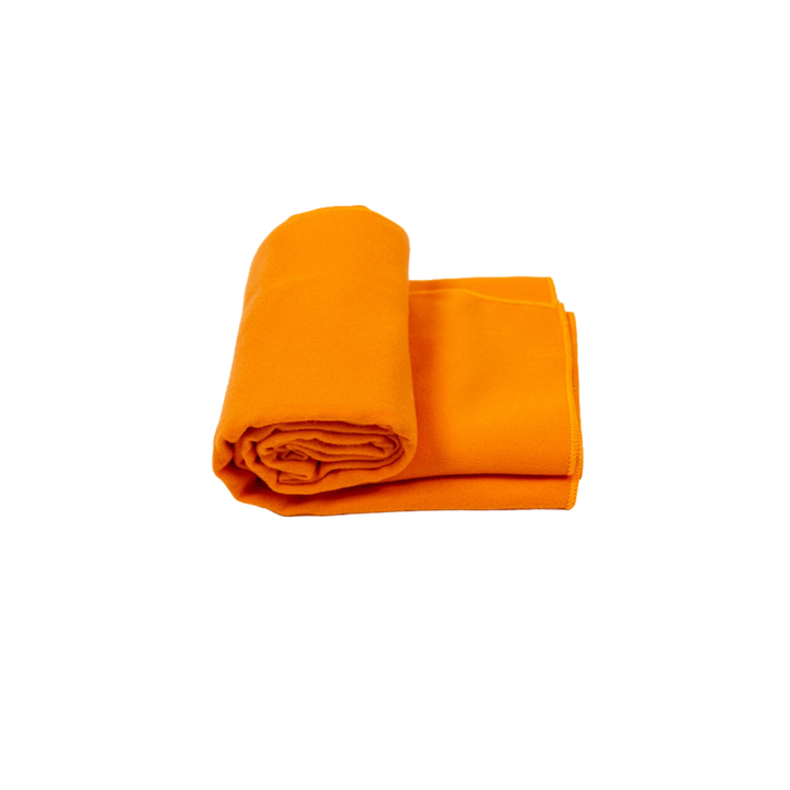 Compact Quick Dry Microfibre Adventure Towel 80 x 40cm - Bitter Orange