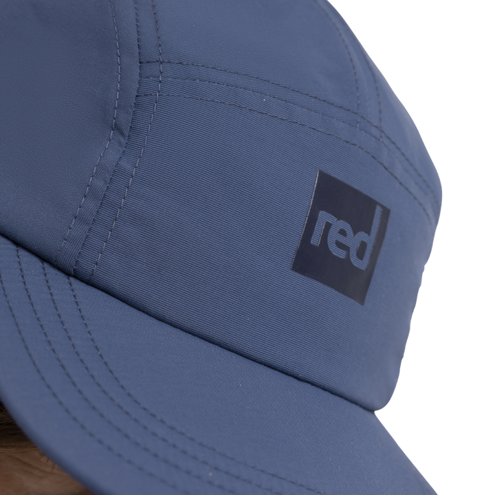 Fleece-Lined Peaked Trapper Hat - Admiral Blue