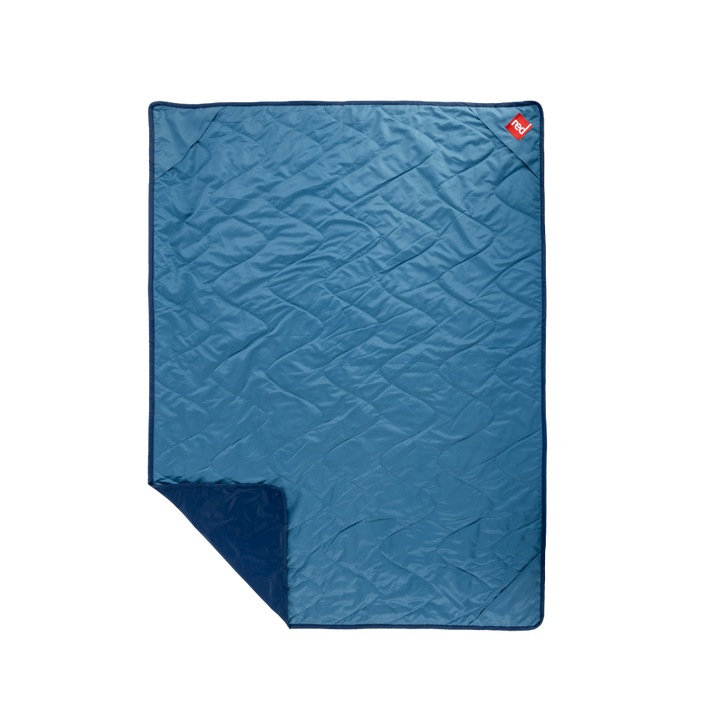 Quilted Lightweight Water-Resistant Adventure Blanket - Ocean Blue