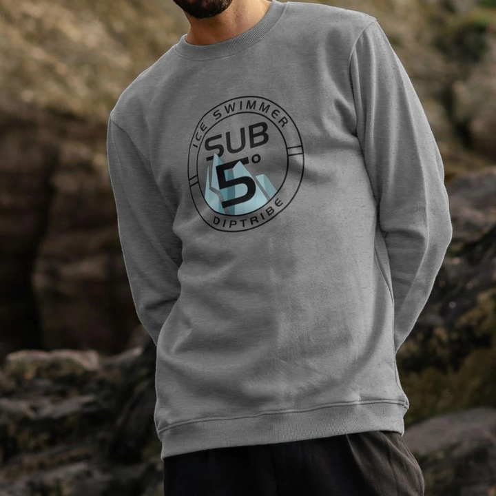 Sub 5 Ice Swimmer Men's Sweatshirt