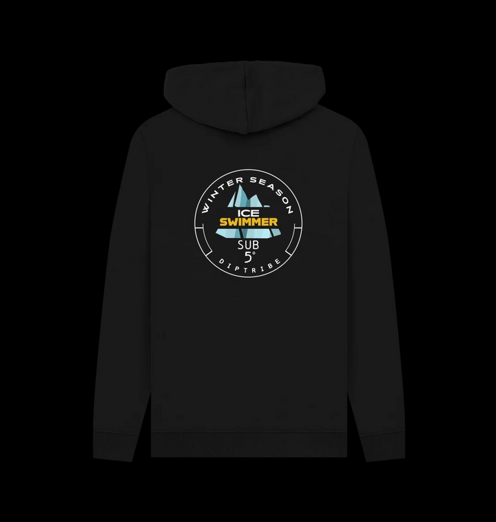 Winter Season Ice Swimmer Sub 5 Men's Hoodie