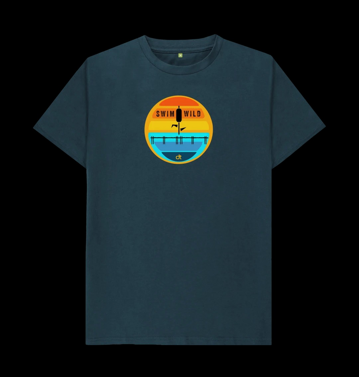 Sunset Swim Wild Men's T-Shirt