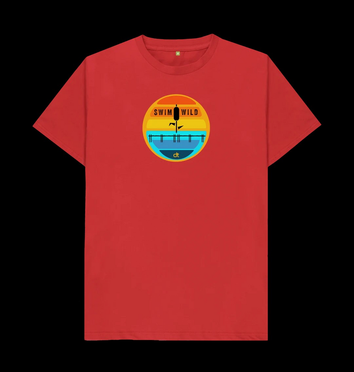 Sunset Swim Wild Men's T-Shirt