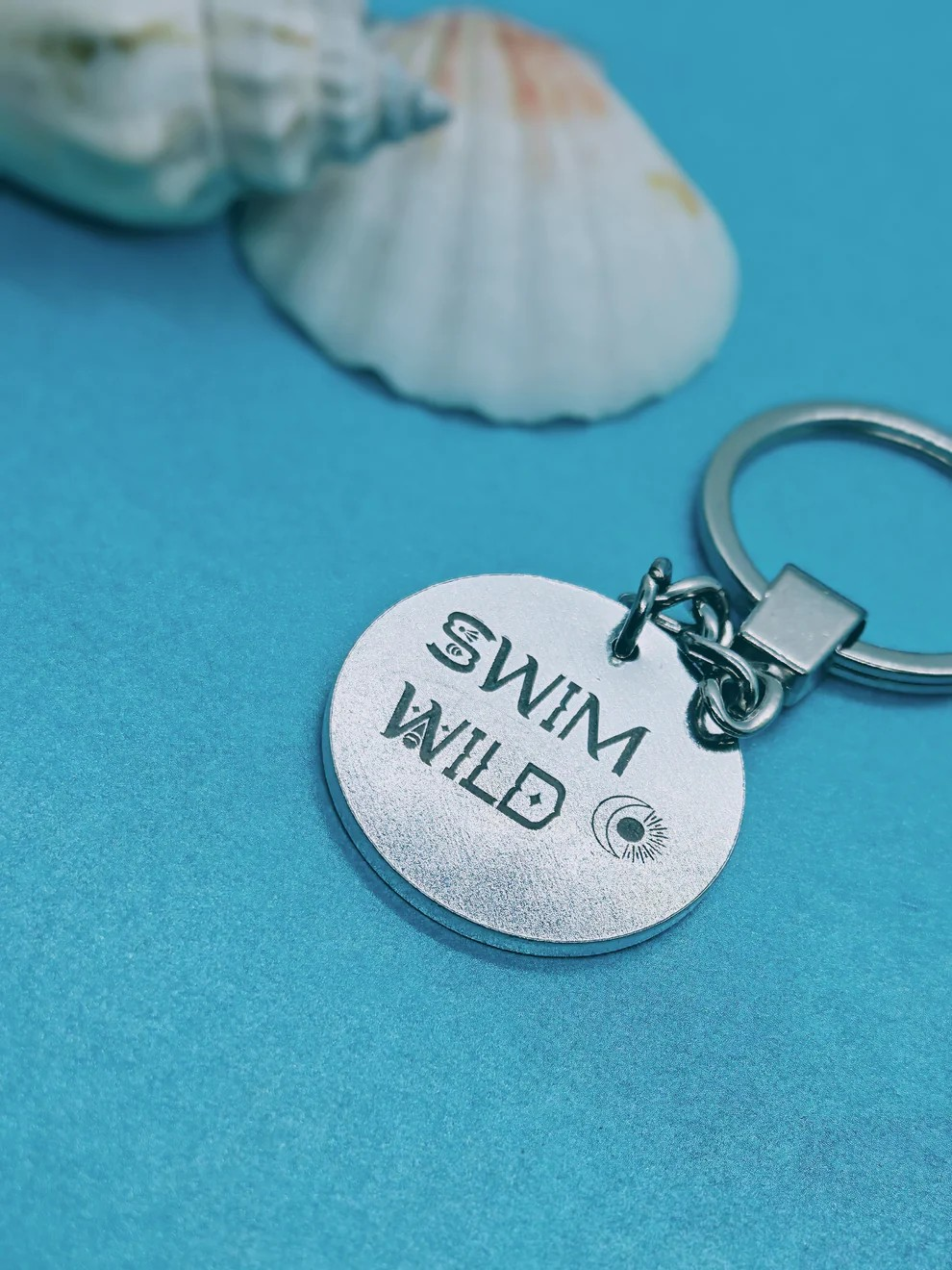 'SWIM WILD' Keyring – Outdoor Swimmer Shop