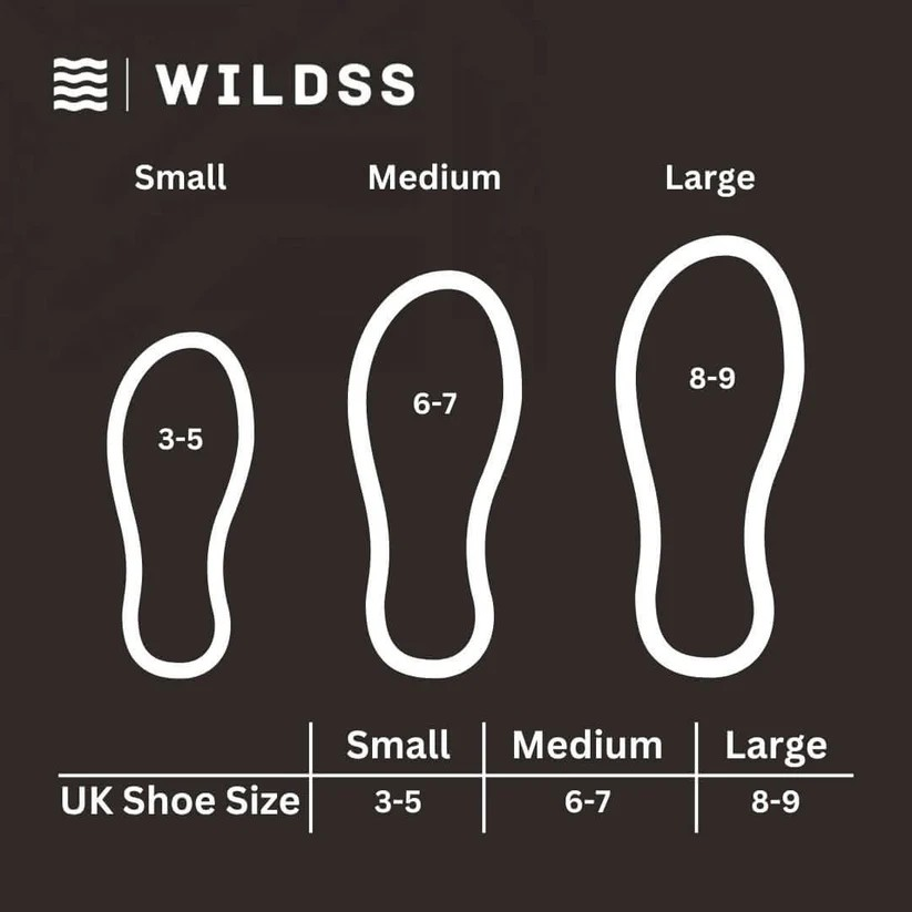 Neoprene wild swimming socks: Orca