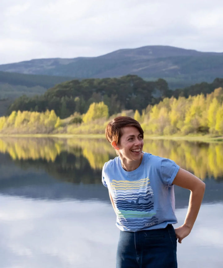 SELKIE WOMEN'S WAVE TEE