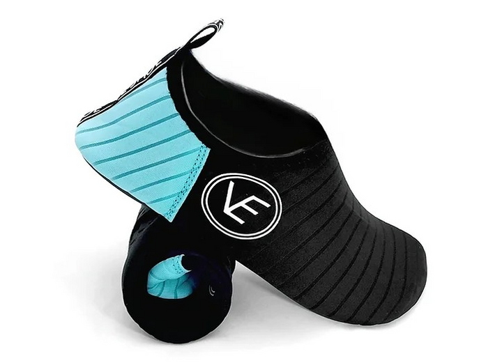 Adult 'The Sporty' Recyclable Aqua Water Shoe with Black Sole