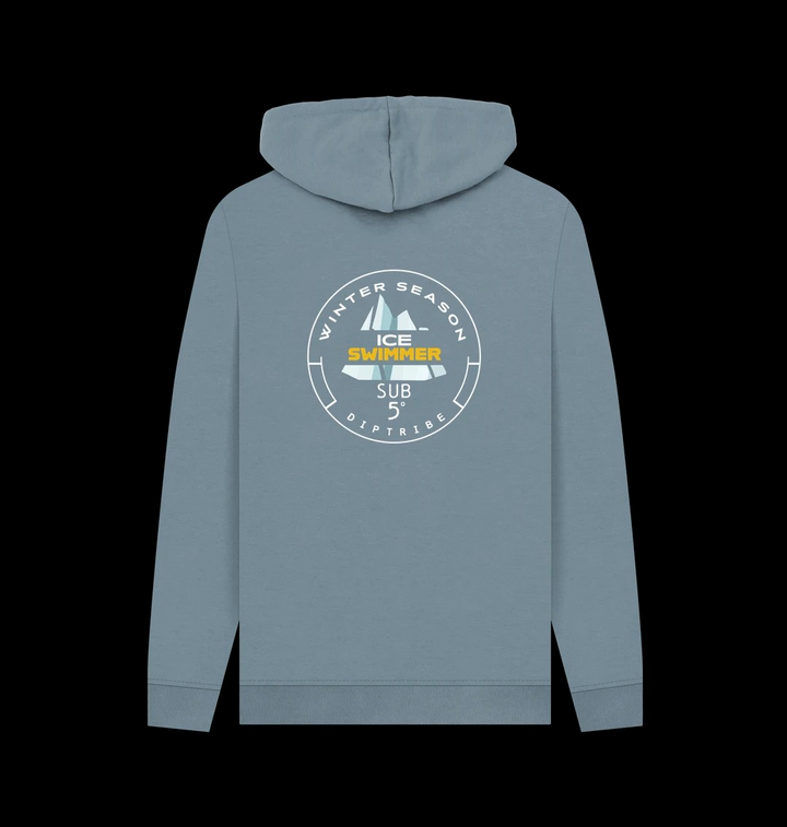 Winter Season Ice Swimmer Sub 5 Men's Hoodie