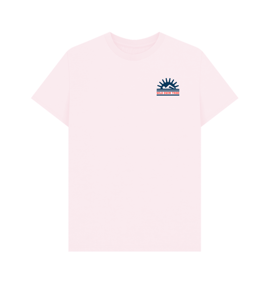 Pink Printed T-shirt Front