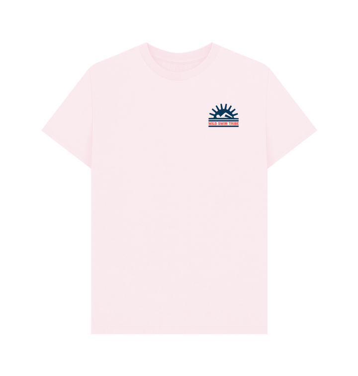 Pink Printed T-shirt Front