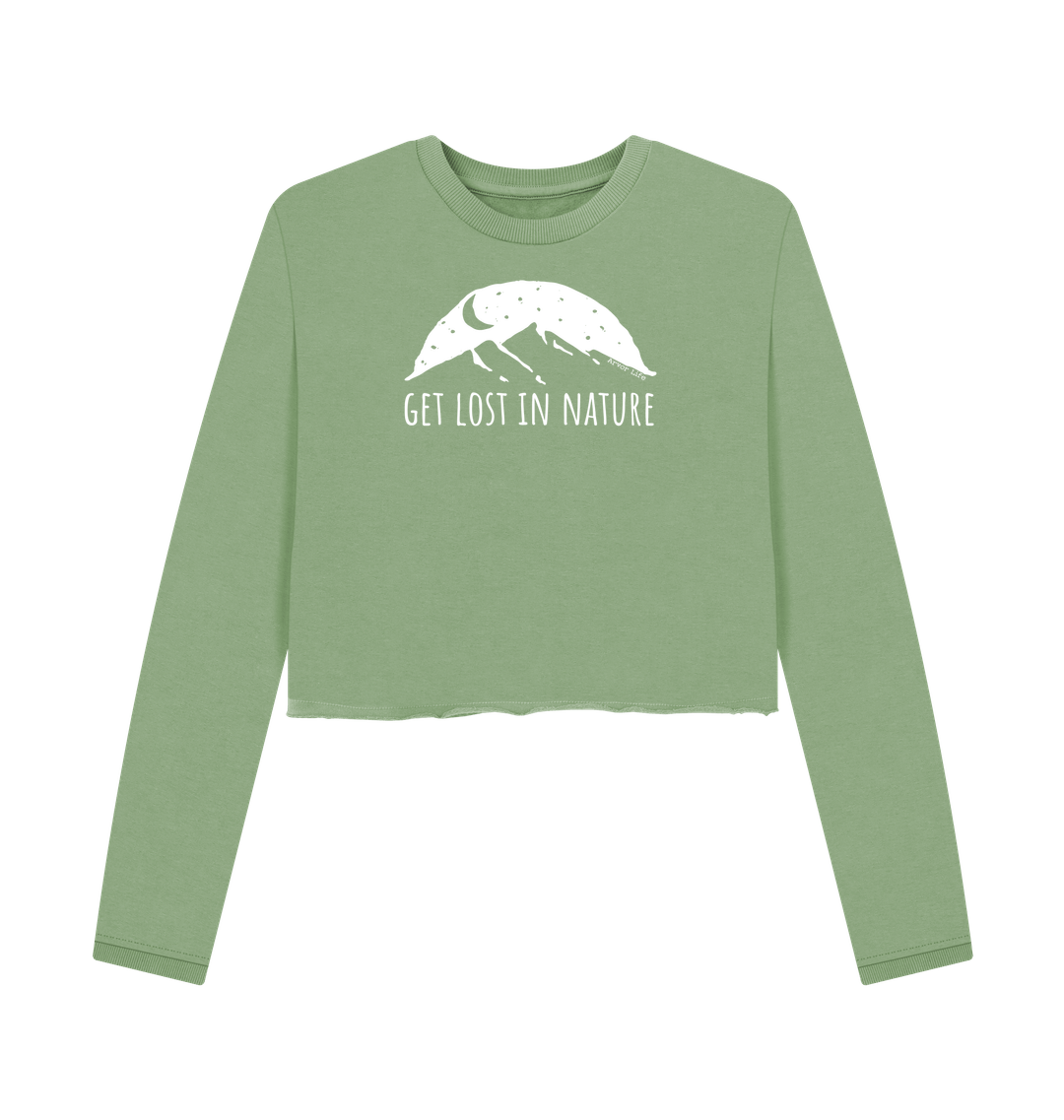 Sage Printed Boxy Jumpers