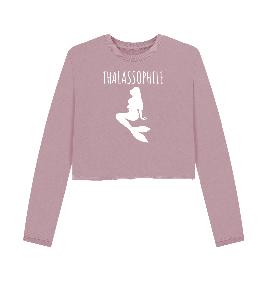 Mauve Printed Boxy Jumpers