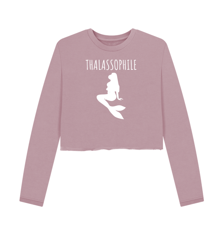 Mauve Printed Boxy Jumpers