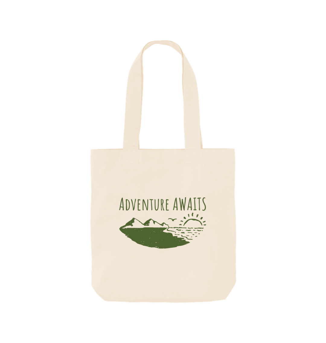Natural Printed Bag