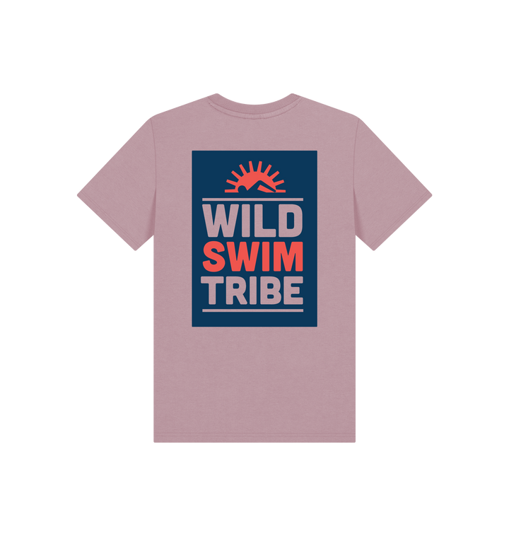 Mauve Printed Kids T-Shirt