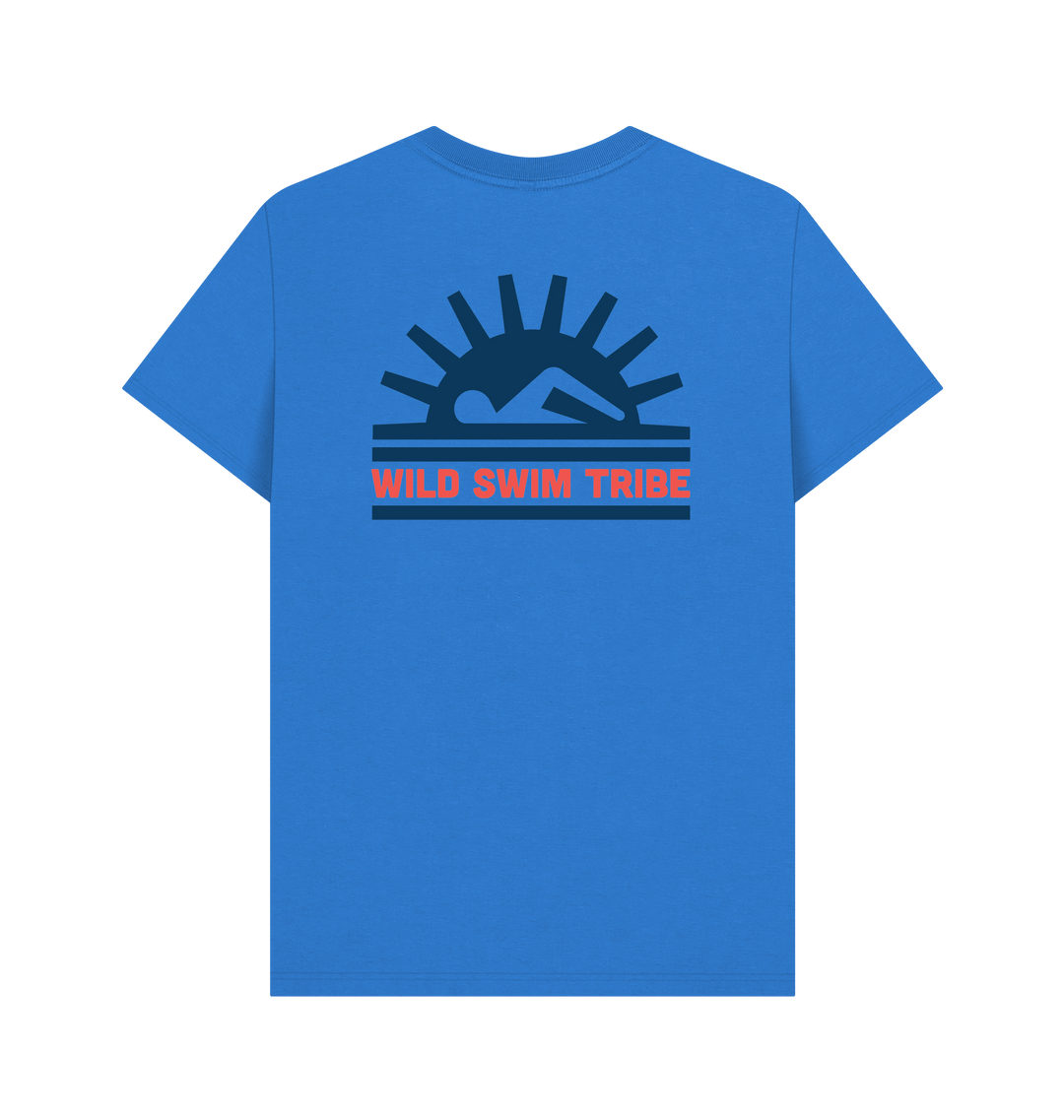 Bright Blue Printed T-shirt