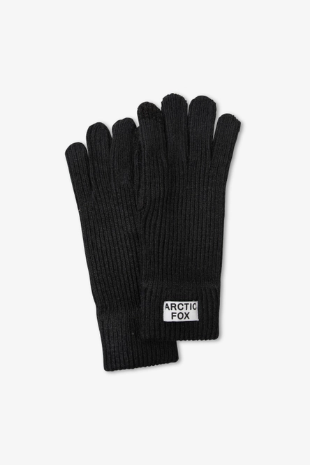 The Recycled Bottle Gloves in Black