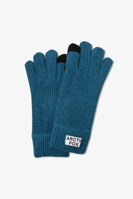 The Recycled Bottle Gloves in Ocean Blue