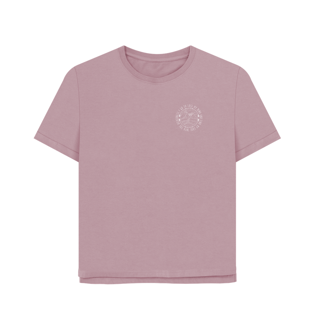 Mauve Printed T-shirt