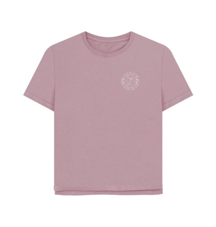 Mauve Printed T-shirt