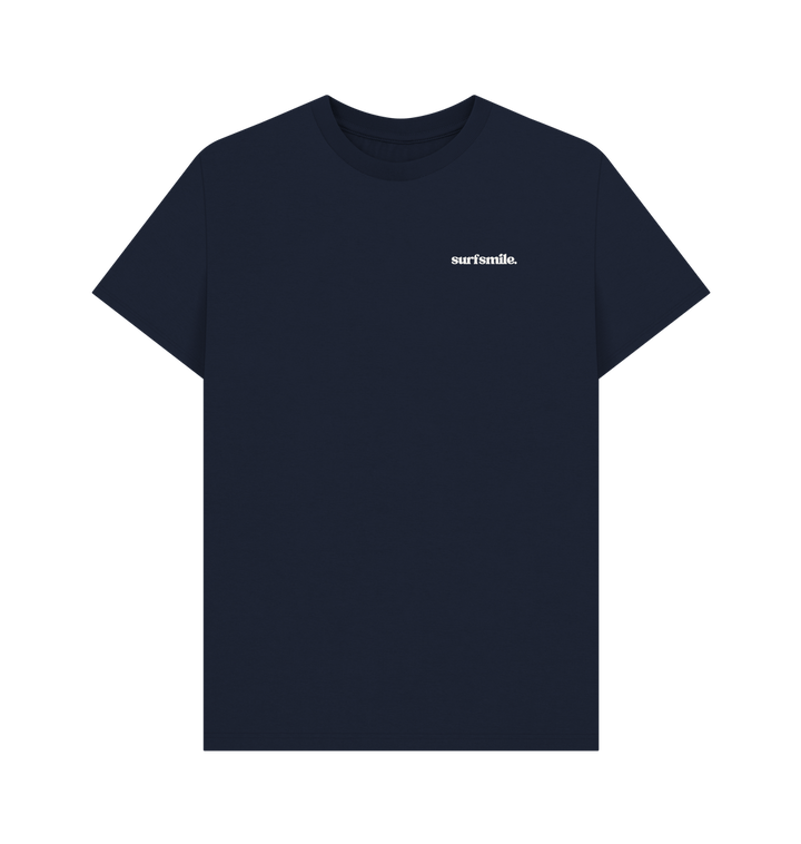 Navy Blue Printed T-shirt