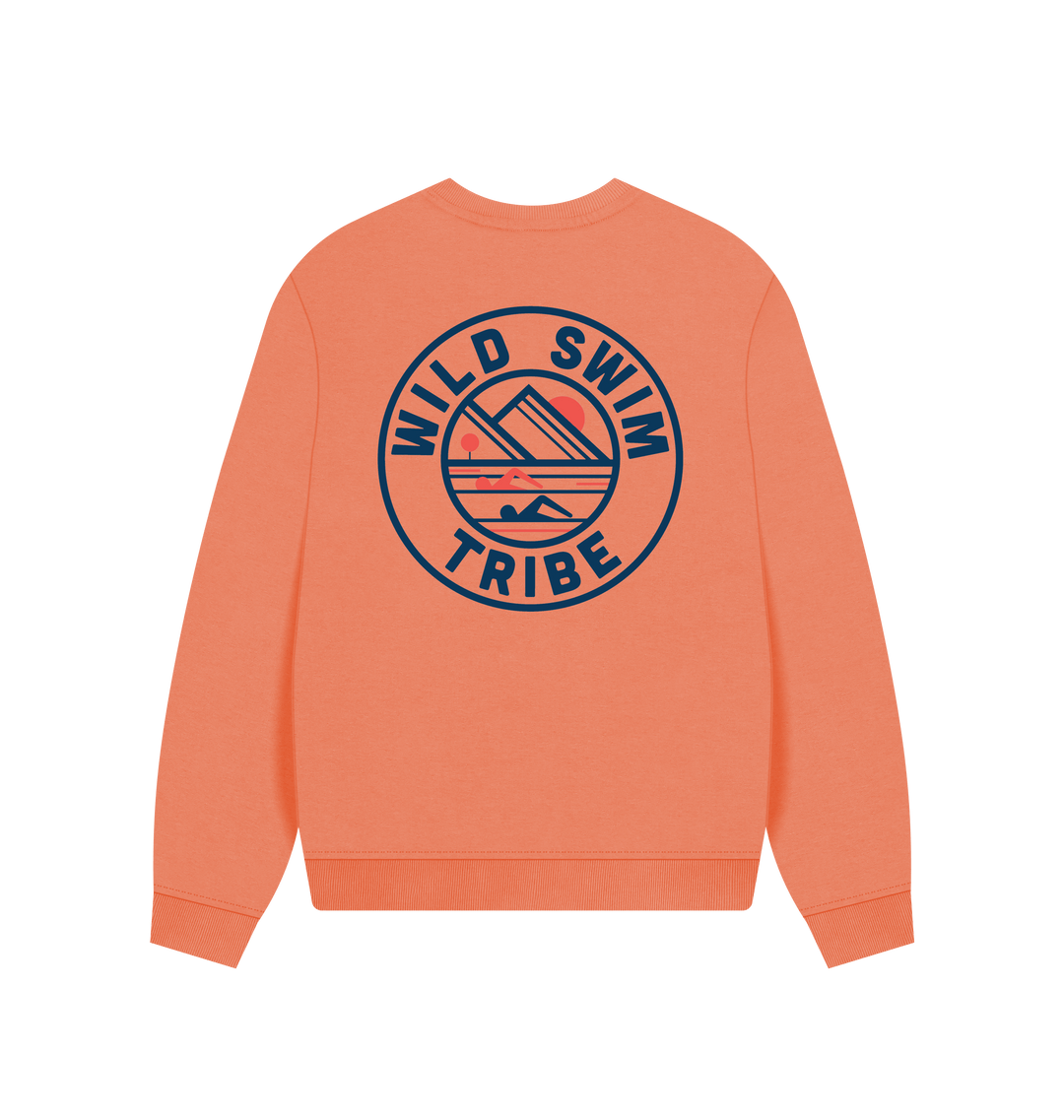 Apricot Printed Sweater