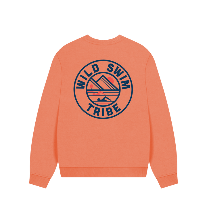 Apricot Printed Sweater