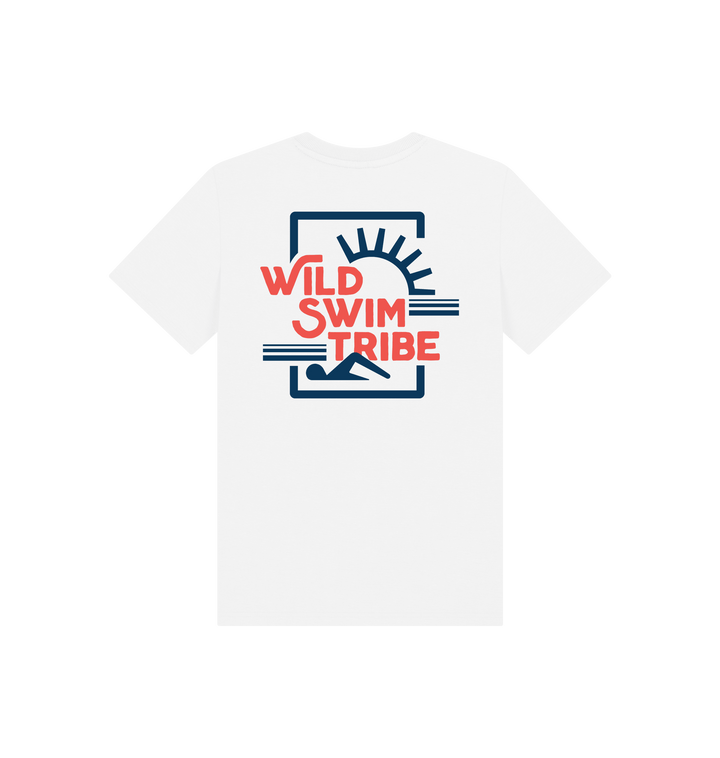 White Printed Kids T-Shirt