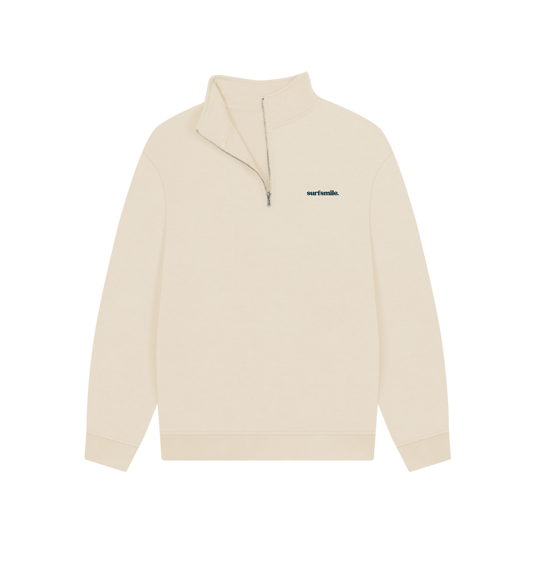 Oat Printed Sweater Front