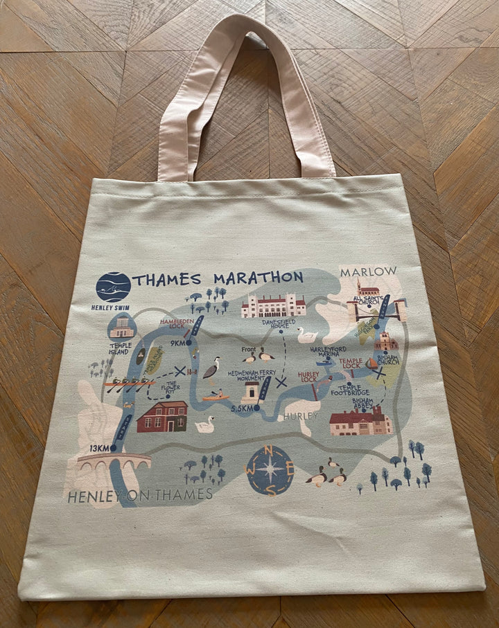 Thames Marathon Canvas Bag