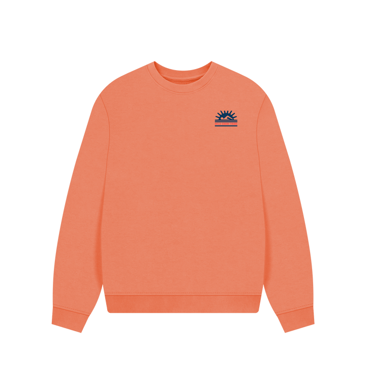 Apricot Printed Sweater