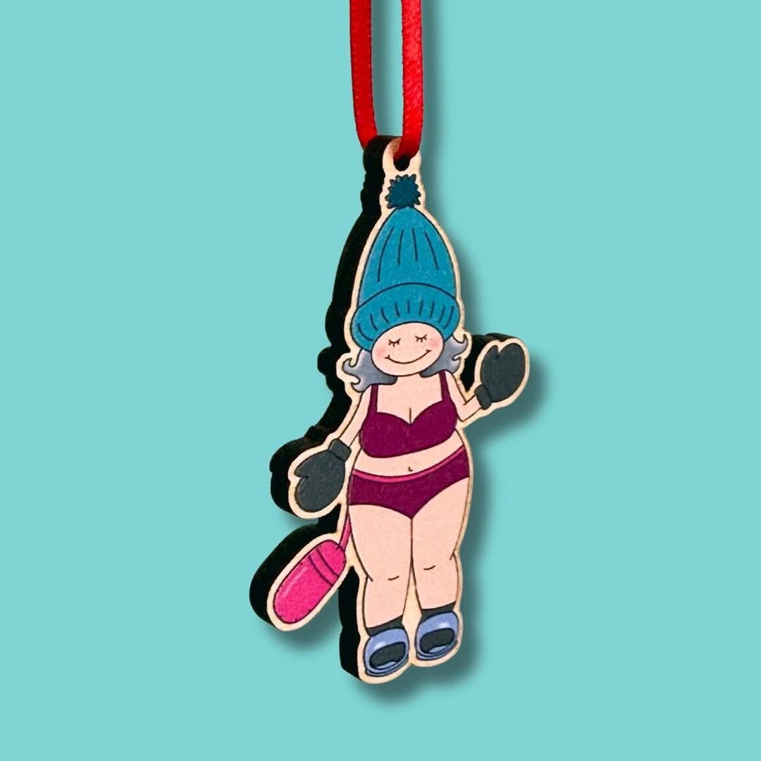 Bikini Wild Swimmer Christmas Decoration