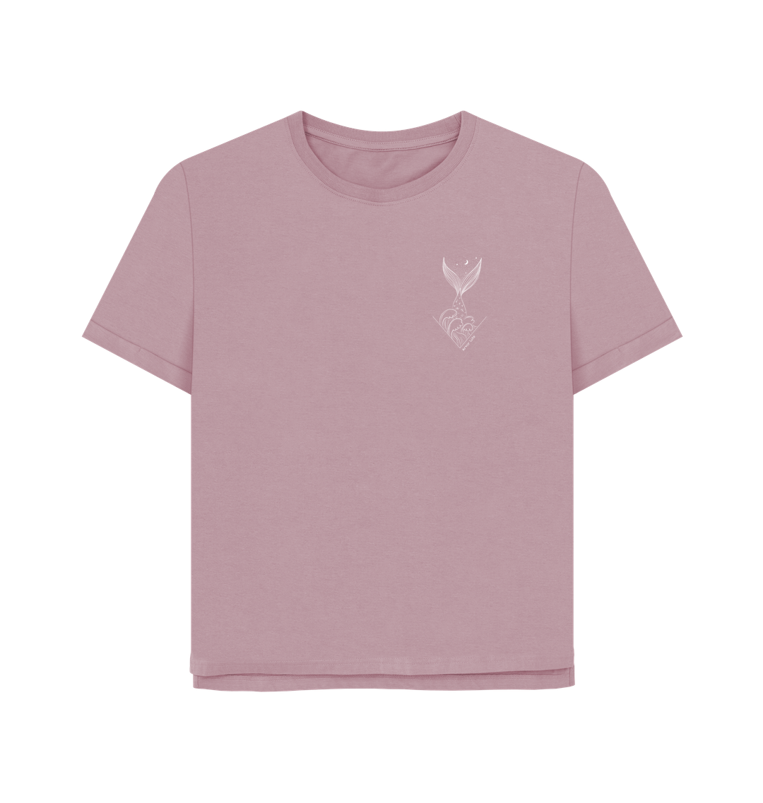 Mauve Printed T-shirt