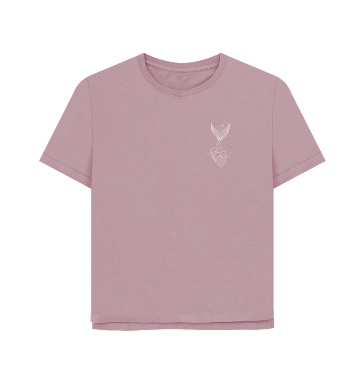 Mauve Printed T-shirt