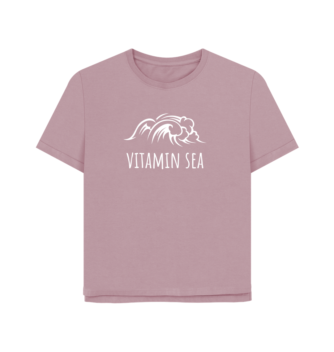 Mauve Printed T-shirt