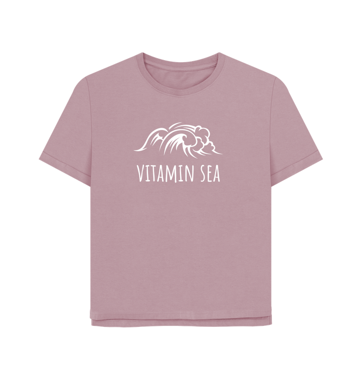 Mauve Printed T-shirt