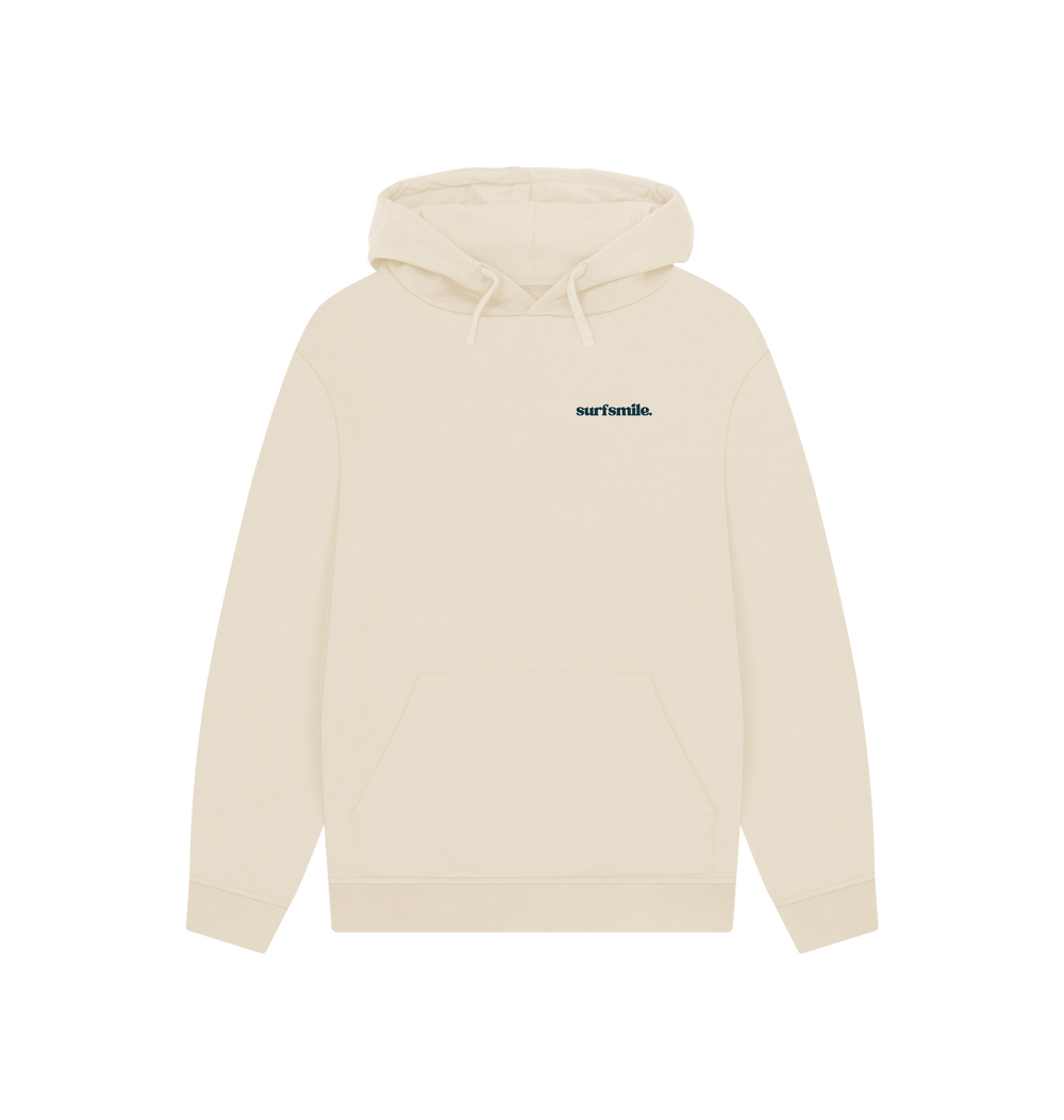 Oat Printed Hoody Front