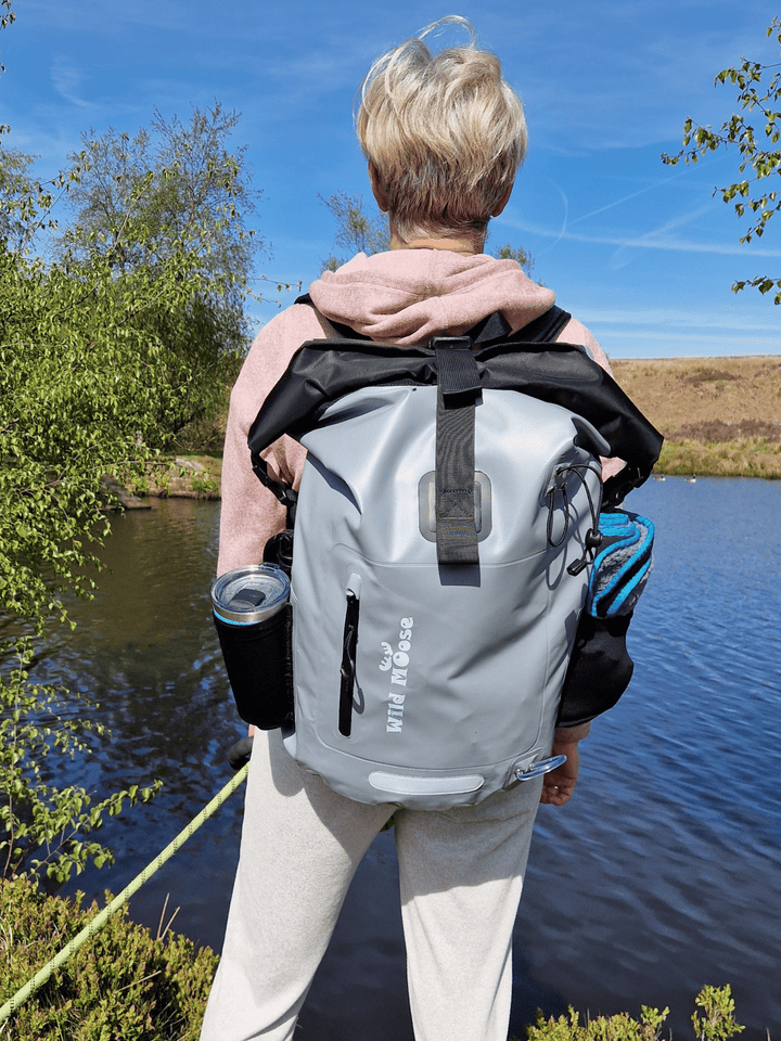 Caribou waterproof backpack     45L - pebble grey