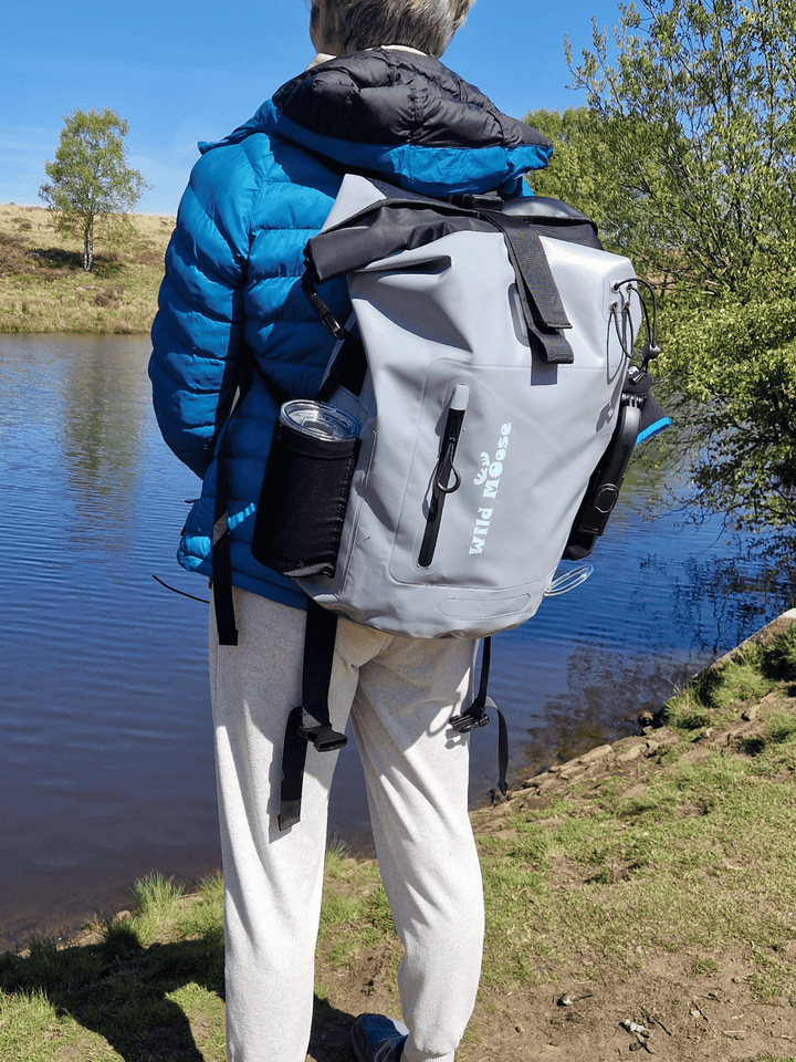 Caribou waterproof backpack     45L - pebble grey